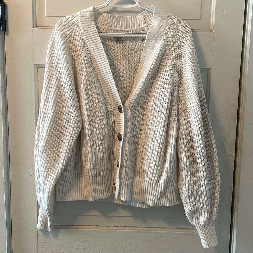 A New Day Shaker Stitch Cardigan